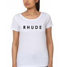 Load image into Gallery viewer, rhude T-Shirt for Women-White-Ektarfa.online
