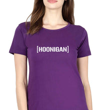 Load image into Gallery viewer, hoonigan T-Shirt for Women-Purple-Ektarfa.online

