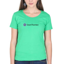 Load image into Gallery viewer, grant thornton T-Shirt for Women-Flag Green-Ektarfa.online
