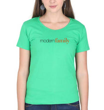 Load image into Gallery viewer, modern family T-Shirt for Women-Flag Green-Ektarfa.online

