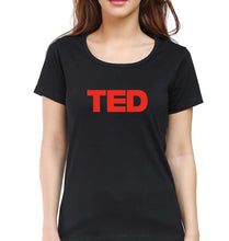 Load image into Gallery viewer, TED T-Shirt for Women-Black-Ektarfa.online
