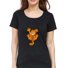 Load image into Gallery viewer, Garfield T-Shirt for Women-Black-Ektarfa.online
