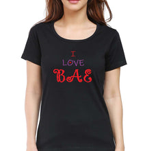 Load image into Gallery viewer, love BAE T-Shirt for Women-Black-Ektarfa.online
