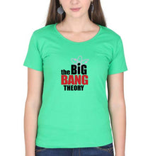 Load image into Gallery viewer, The Big Bang Theory T-Shirt for Women-Flag Green-Ektarfa.online
