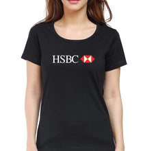 Load image into Gallery viewer, hsbc T-Shirt for Women-Black-Ektarfa.online
