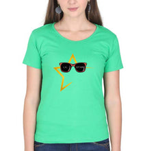 Load image into Gallery viewer, Lil Star T-Shirt for Women-flag green-Ektarfa.online
