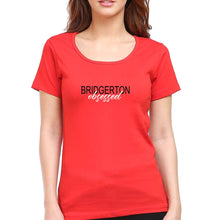 Load image into Gallery viewer, bridgerton obsessed T-Shirt for Women-Red-Ektarfa.online
