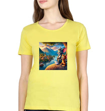 Load image into Gallery viewer, Tom and Jerry T-Shirt for Women-Yellow-Ektarfa.online
