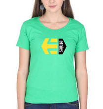 Load image into Gallery viewer, etnies T-Shirt for Women-Flag Green-Ektarfa.online
