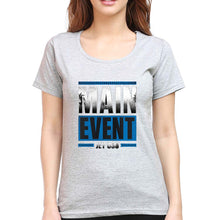 Load image into Gallery viewer, jey uso T-Shirt for Women-Grey Melange-Ektarfa.online
