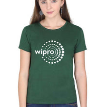 Load image into Gallery viewer, Wipro T-Shirt for Women-Dark Green-Ektarfa.online
