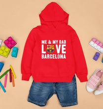 Load image into Gallery viewer, Love Barcelona Kids Hoodie for Boy/Girl-Red-Ektarfa.online
