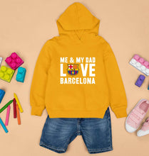 Load image into Gallery viewer, Love Barcelona Kids Hoodie for Boy/Girl-Mustard Yellow-Ektarfa.online
