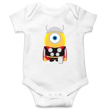 Load image into Gallery viewer, Minion Thor Wolf Kids Romper For Baby Boy/Girl-0-5 Months(18 Inches)-White-Ektarfa.online
