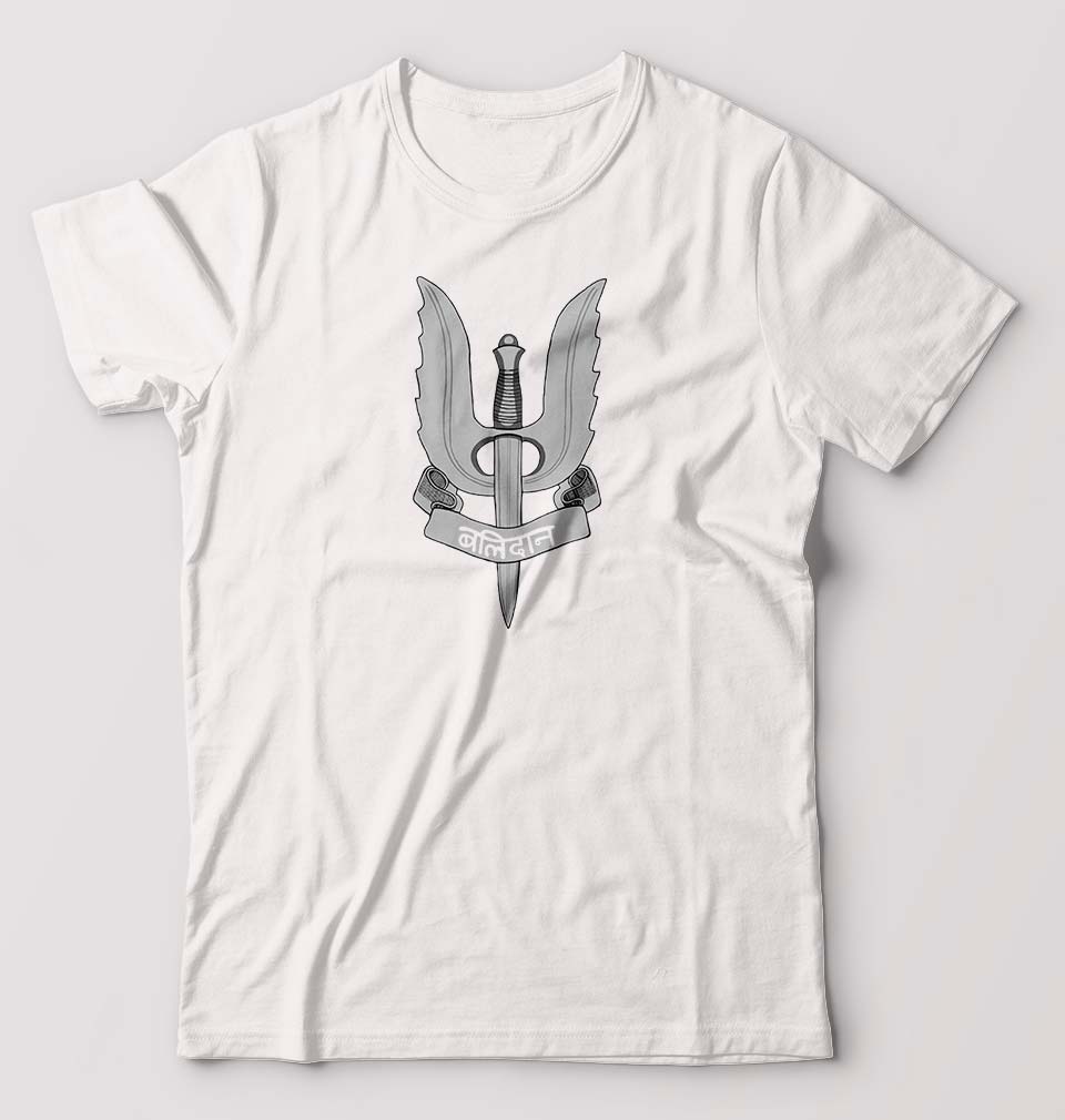 Balidaan Army T-Shirt for Men-White-Ektarfa.online