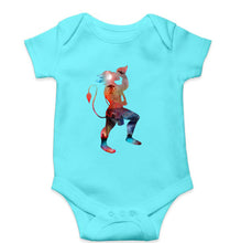Load image into Gallery viewer, Hanuman Ji (God) Kids Romper For Baby Boy/Girl-Sky Blue-Ektarfa.online
