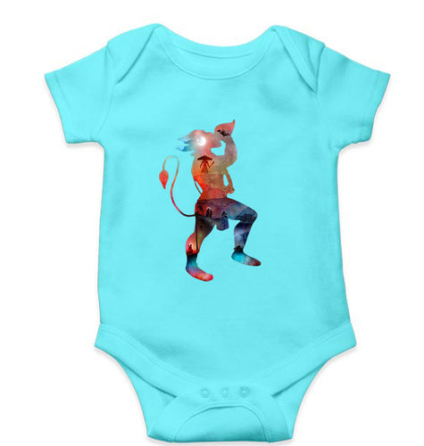 Hanuman Ji (God) Kids Romper For Baby Boy/Girl-Sky Blue-Ektarfa.online