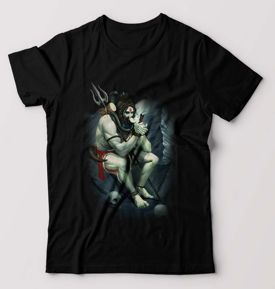 Aghori T-Shirt for Men-Black-Ektarfa.online