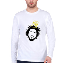 Load image into Gallery viewer, J. Cole Full Sleeves T-Shirt for Men-White-Ektarfa.online
