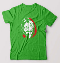 Load image into Gallery viewer, Money Heist The Professor T-Shirt for Men-Flag Green-Ektarfa.online
