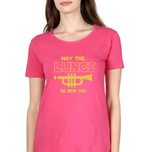 Load image into Gallery viewer, Trumpet T-Shirt for Women-Pink-Ektarfa.online

