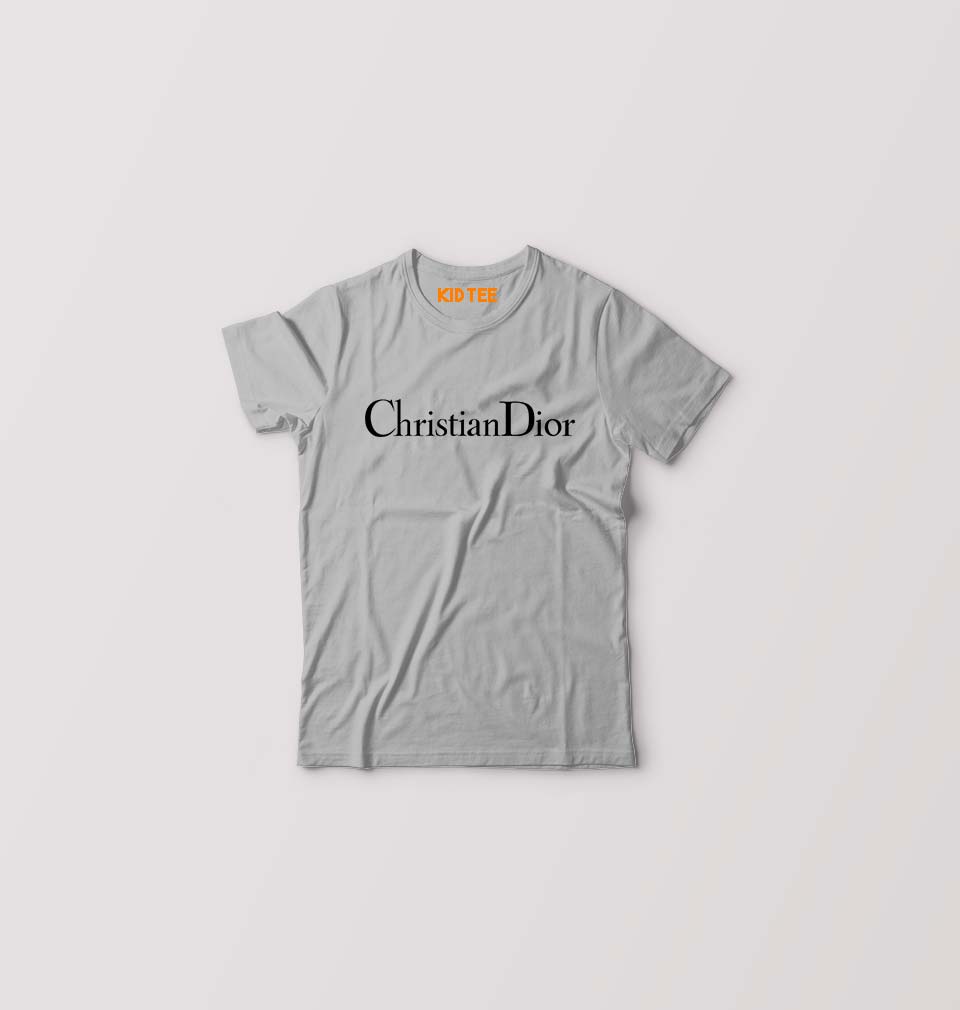 ChristianDior Kids T-Shirt for Boy/Girl-Grey-Ektarfa.online