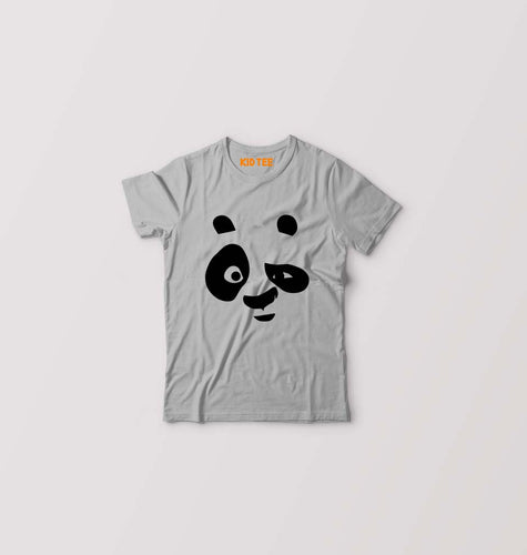 Panda Kids T-Shirt for Boy/Girl-Grey-Ektarfa.online