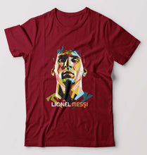 Load image into Gallery viewer, Lionel Messi T-Shirt for Men-Maroon-Ektarfa.online

