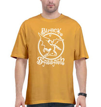 Load image into Gallery viewer, Black Sabbath Oversized T-Shirt for Men-Golden Yellow-Ektarfa.online
