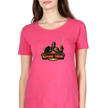 Load image into Gallery viewer, Game of War T-Shirt for Women-Pink-Ektarfa.online

