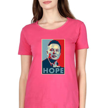 Load image into Gallery viewer, Elon Musk Hope T-Shirt for Women-Pink-Ektarfa.online
