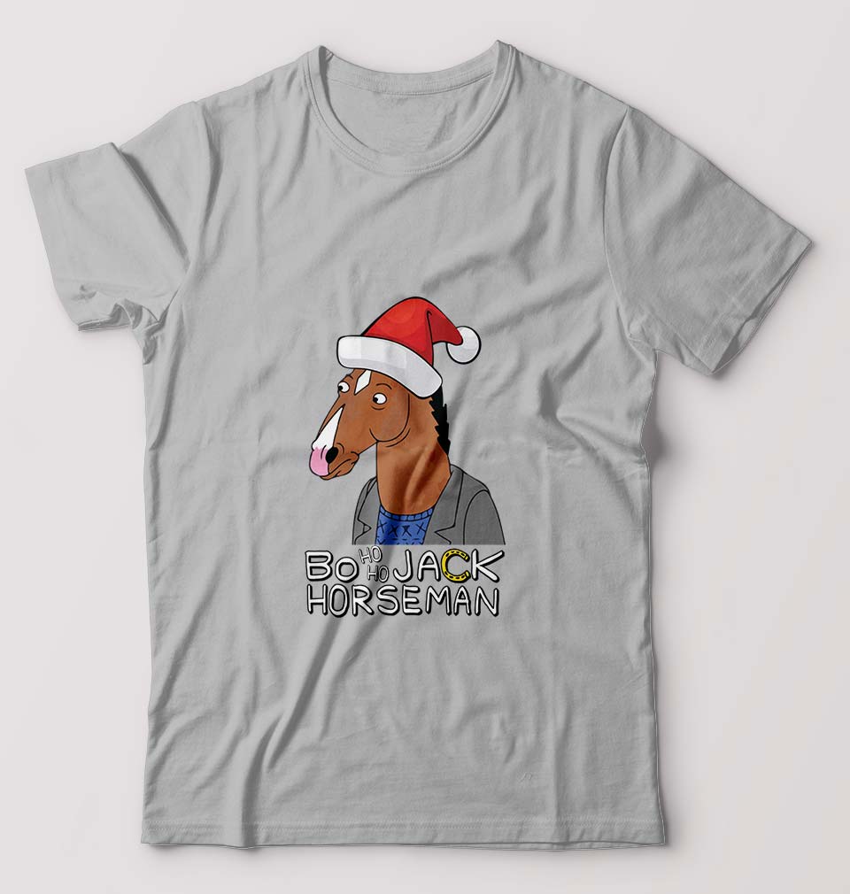 BoJack Horseman T-Shirt for Men-Grey Melange-Ektarfa.online