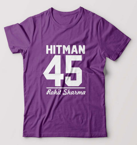 Rohit Sharma T-Shirt for Men-Purple-Ektarfa.online