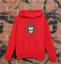 Load image into Gallery viewer, Portugal Football Unisex Hoodie for Men/Women-S(40 Inches)-RED-Ektarfa.online

