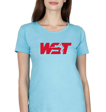 Load image into Gallery viewer, World Snooker (WST) T-Shirt for Women-Light Blue-Ektarfa.online
