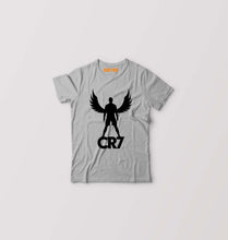 Load image into Gallery viewer, Cristiano Ronaldo CR7 Kids T-Shirt for Boy/Girl-Grey-Ektarfa.online
