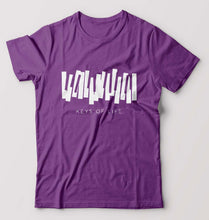 Load image into Gallery viewer, Piano T-Shirt for Men-Purple-Ektarfa.online
