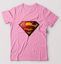 Load image into Gallery viewer, Superman Superhero T-Shirt for Men-Light Baby Pink-Ektarfa.online
