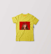 Load image into Gallery viewer, Scarlet Witch Wanda Kids T-Shirt for Boy/Girl-Yellow-Ektarfa.online
