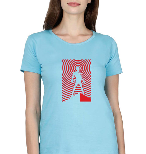 Daredevil T-Shirt for Women-Sky Blue-Ektarfa.online