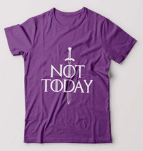 Load image into Gallery viewer, Not Today (GOT) T-Shirt for Men-Purple-Ektarfa.online
