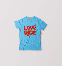 Load image into Gallery viewer, Love to Ride Kids T-Shirt for Boy/Girl-Light Blue-Ektarfa.online

