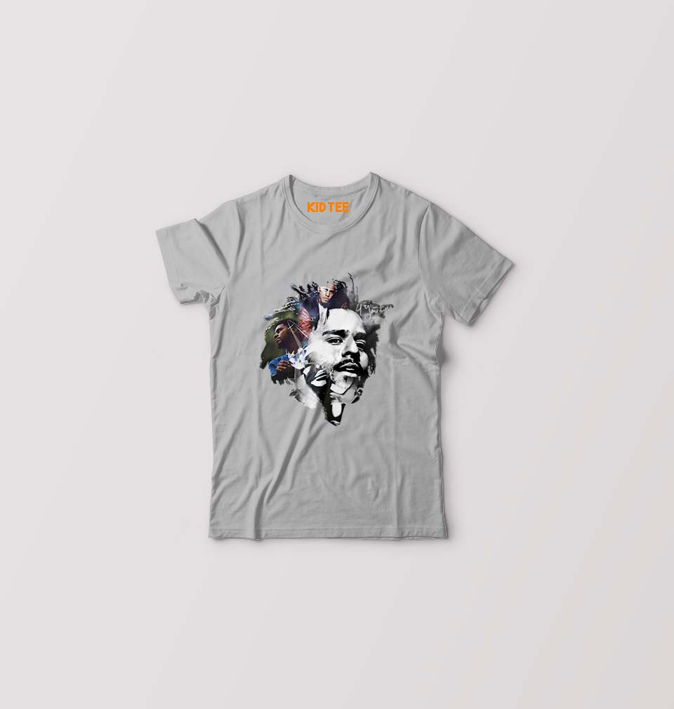 J. Cole Kids T-Shirt for Boy/Girl-Grey-Ektarfa.online