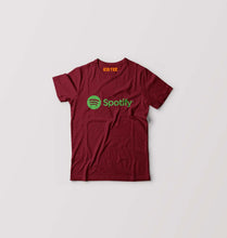 Load image into Gallery viewer, Spotify T-Shirt for Boy/Girl-Maroon-Ektarfa.online
