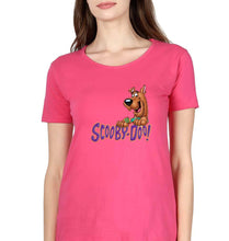Load image into Gallery viewer, Scooby Doo T-Shirt for Women-Pink-Ektarfa.online
