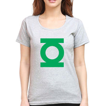 Load image into Gallery viewer, Green Lantern Superhero T-Shirt for Women-Grey Melange-Ektarfa.online
