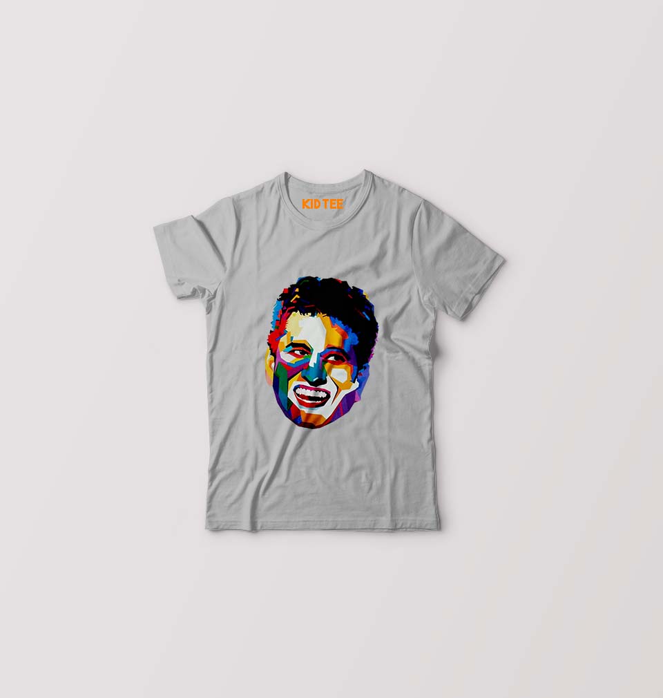 Sachin Tendulkar Kids T-Shirt for Boy/Girl-Grey-Ektarfa.online