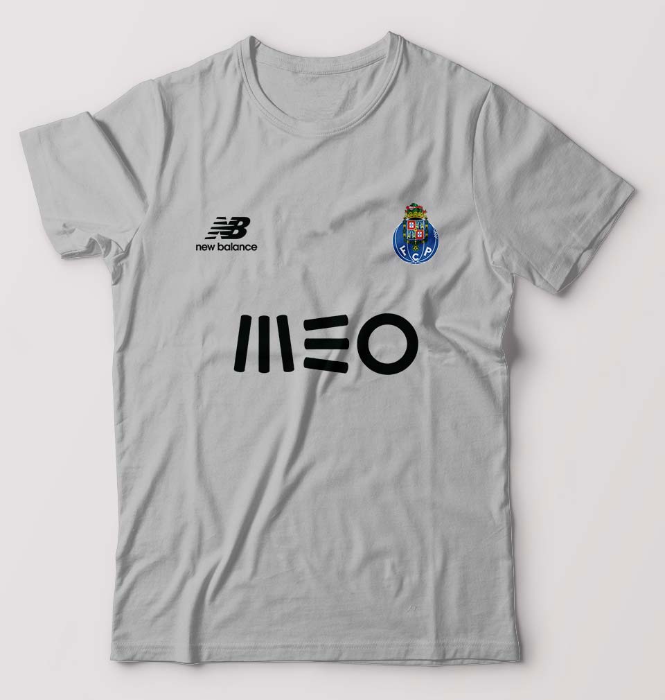FC Porto 2021-22 T-Shirt for Men-Grey Melange-Ektarfa.online
