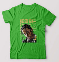 Load image into Gallery viewer, Travis Scott T-Shirt for Men-S(38 Inches)-flag green-Ektarfa.online
