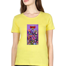 Load image into Gallery viewer, Brawl Stars T-Shirt for Women-Yellow-Ektarfa.online
